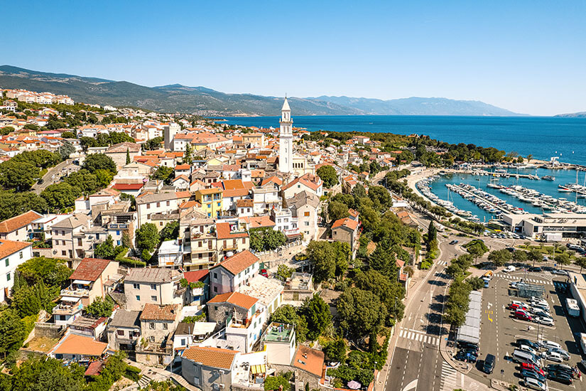 Novi Vinodolski Ausblick