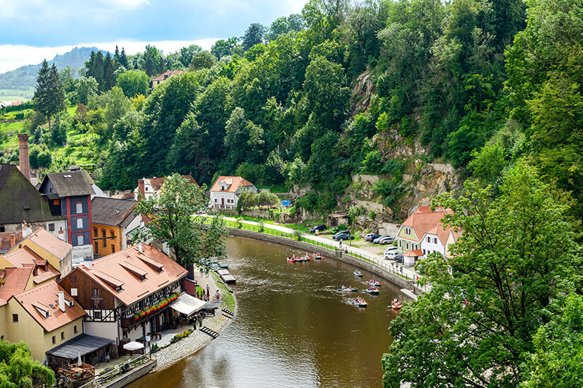 Krumau an der Moldau Kanu