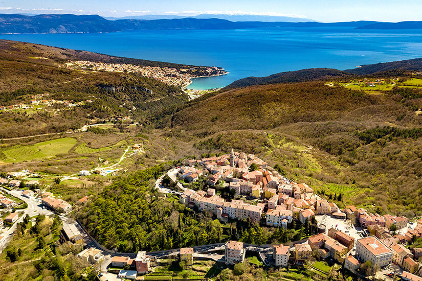 Blick auf Labin