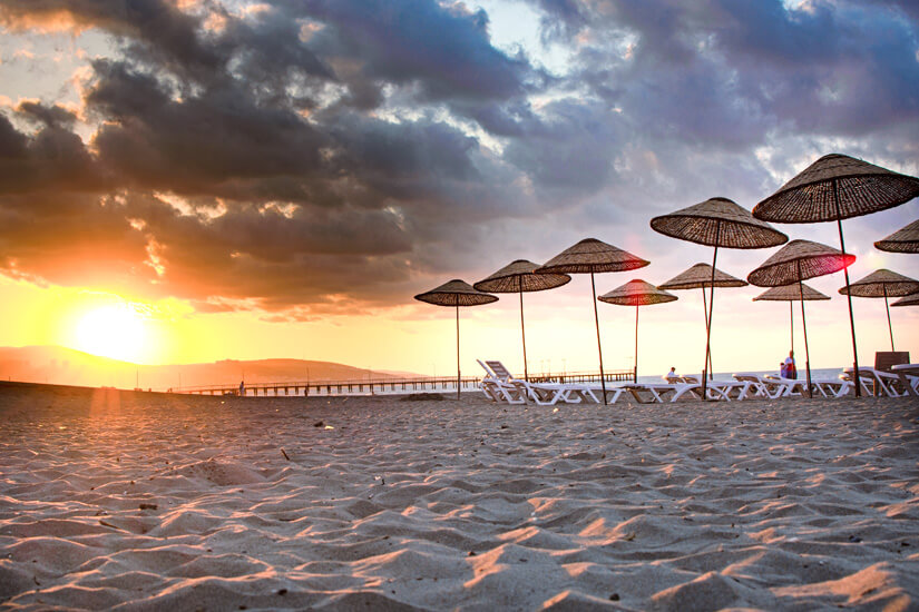 Samsun Strand Sonnenuntergang