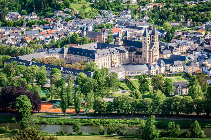 Blick auf Echternach